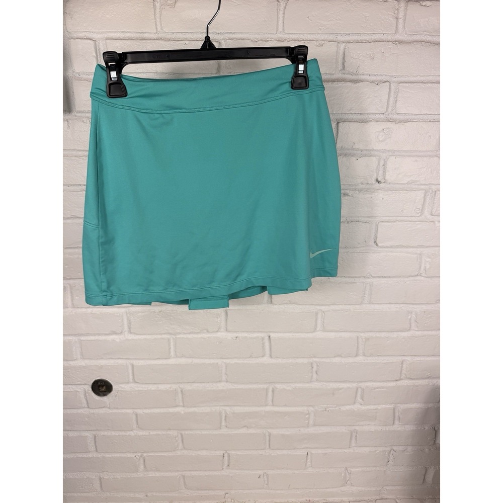 Nike Golf Dri-FIT Skort Womens XS Teal Pleated Preppy Athleisure